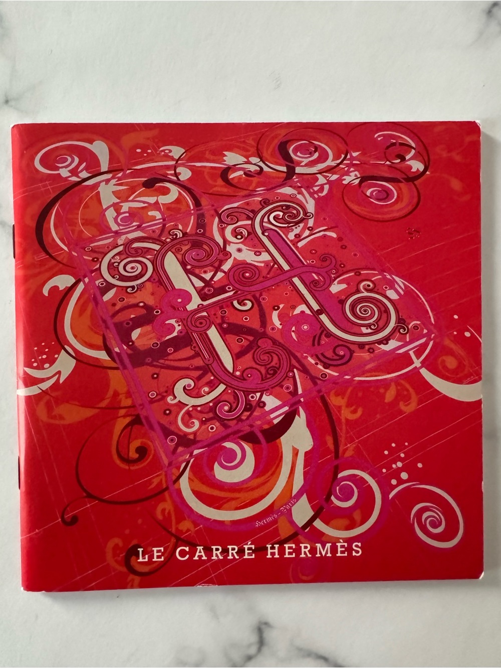 Hermes Le Care catalogue of scarves 2010